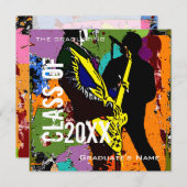 Contempoの卒業 招待状 (正面/裏面)