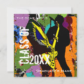 Contempoの卒業 招待状 (正面)