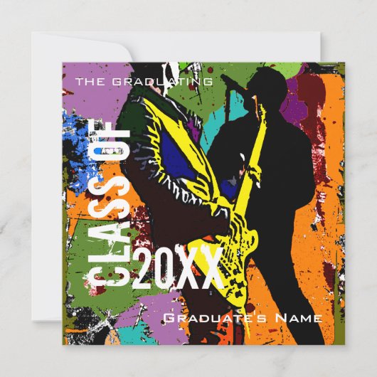 Contempoの卒業 招待状 (正面)