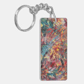 Contemporary Abstract Art Keychain キーホルダー (正面左)