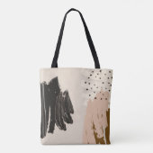 Contemporary abstract artwork, decorative backgro トートバッグ (裏面)