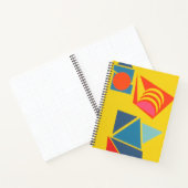 Contemporary Abstract Bits ’n Pieces Notebook ノートブック (内部)