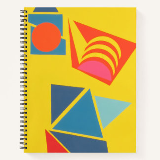 Contemporary Abstract Bits ’n Pieces Notebook ノートブック