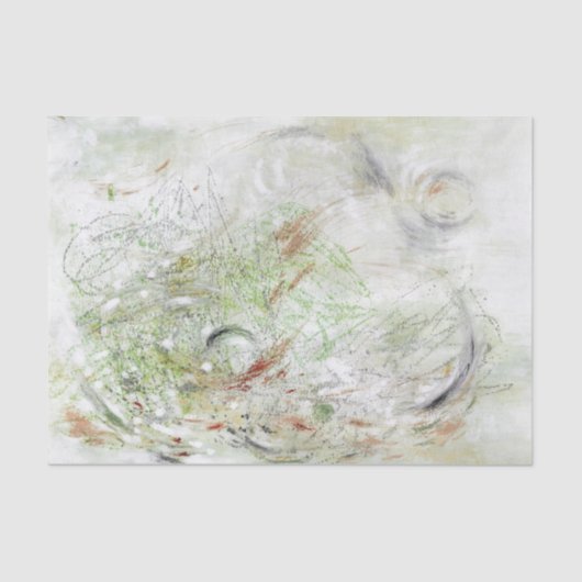 Contemporary Abstract Decoupage Tissue Paper 薄葉紙 (正面)