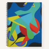Contemporary Abstract Froggish Notebook ノートブック (正面)