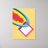 Contemporary Abstract Geometric Shapes キャンバスプリント (正面)