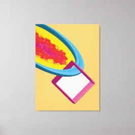 Contemporary Abstract Geometric Shapes キャンバスプリント