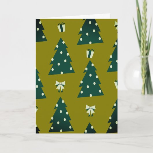 Contemporary Christmas Card カード (正面)