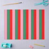 Contemporary Christmas Stripes  薄葉紙 (クラフト)