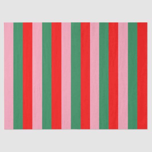 Contemporary Christmas Stripes  薄葉紙 (正面)