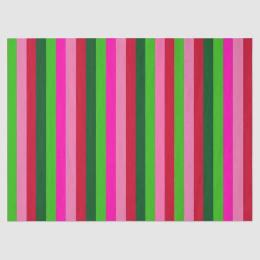 Contemporary Colors Christmas Stripes 薄葉紙 (正面)