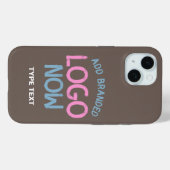 CONTEMPORARY COOL CLEAN COFFEE FASHIONABLE CLIENT Case-Mate iPhoneケース (裏面 (横))