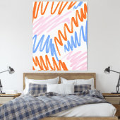 Contemporary Gallery Art  キャンバスプリント (インサイチュ (寝室))