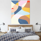 Contemporary Gallery Art  キャンバスプリント (インサイチュ (寝室))