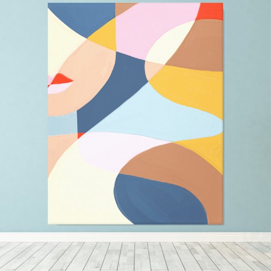 Contemporary Gallery Art  キャンバスプリント (インサイチュ (ウッドフロア))