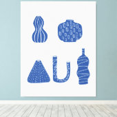 Contemporary Gallery Art  キャンバスプリント (インサイチュ (ウッドフロア))