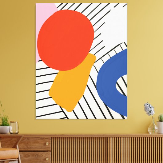 Contemporary Gallery Art  キャンバスプリント (インサイチュ (リビング))