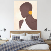 Contemporary Gallery Art  キャンバスプリント (インサイチュ (寝室))