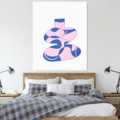 Contemporary Gallery Art  キャンバスプリント (インサイチュ (寝室))