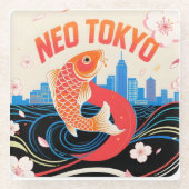 Contemporary Japanese Style–Modern Elegance forYou ガラスコースター (正面)