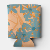 Contemporary Leaf Design in Peach 缶クーラー (裏面)