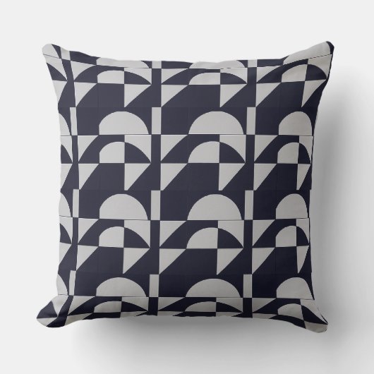 Contemporary Living: Seamless Geometric Pattern Co クッション (正面)