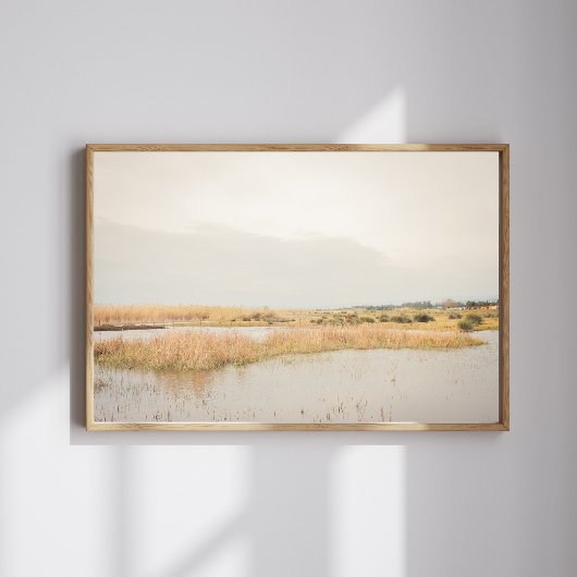 Contemporary Nature-Neutral Home Wall Art キャンバスプリント