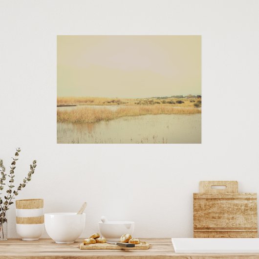 Contemporary Nature-Neutral Home Wall Art ポスター (キッチン)