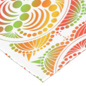 Contemporary Retro Geometric Circles[ ショートテーブルランナー (コーナー)