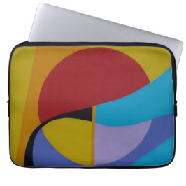 Contemporary Retro Maze Art Laptop Sleeve ラップトップスリーブ
