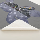 Contemporary Robot Bear シェルパブランケット (3/4)