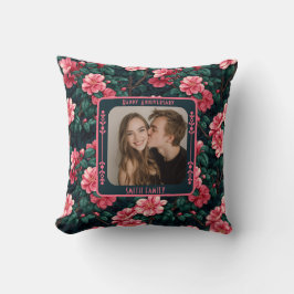 Contemporary Sentimental Wedding Throw Pillow   クッション
