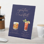 Contemporary Signature Mocktails 台座サイン (インサイチュ)