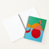 Contemporary Treble Clef Notebook ノートブック (内部)