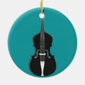Contemporary Youth Orchestra Double Bass Ornament セラミックオーナメント (裏面)