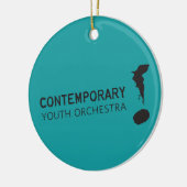 Contemporary Youth Orchestra Flute Ornament セラミックオーナメント (左)