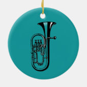 Contemporary Youth Orchestra Tuba Ornament セラミックオーナメント (裏面)