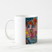 Contemporyの芸術 コーヒーマグカップ (左)