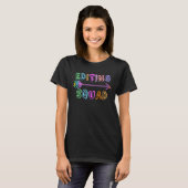 Content Writer Editorチーム年鑑作家編集 Tシャツ (正面フル)