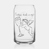 Contigo, todo es mejor ガラス缶 (裏面)