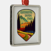 Continental Divide Trail Colors メタルオーナメント (右)