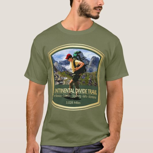 Continental Divide Trail (PF) Tシャツ (正面)