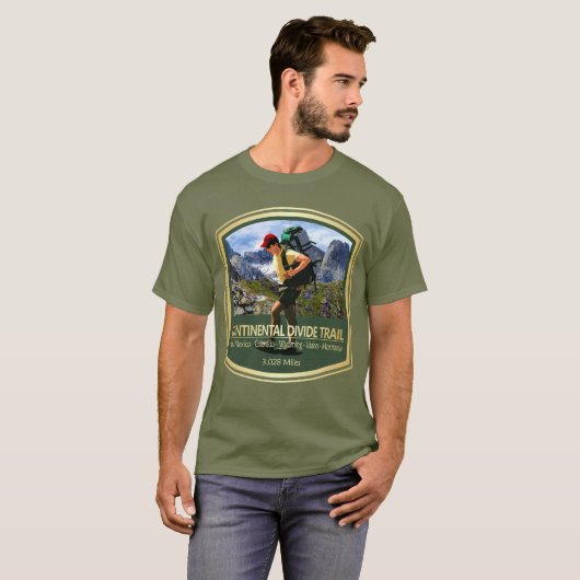 Continental Divide Trail (PF) Tシャツ (正面フル)