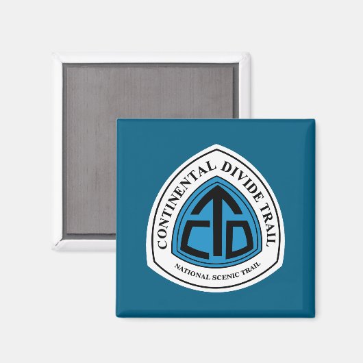 Continental Divide Trail Sign Usa マグネット (正面/裏面)