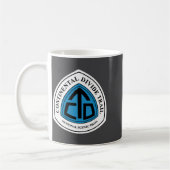 Continental Divide Trail Sign Usa _1  コーヒーマグカップ (左)