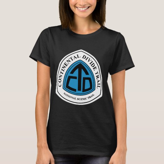 Continental Divide Trail Sign Usa _1  Tシャツ (正面)