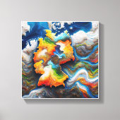 continental pulse キャンバスプリント (正面)