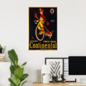 Continental Tyres Paris 1900 ポスター印刷 A5-A1 ポスター (ホームオフィス)