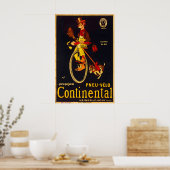Continental Tyres Paris 1900 ポスター印刷 A5-A1 ポスター (キッチン)