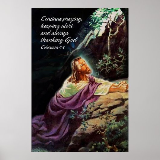 Continue 祈の1プリント ポスター (正面)